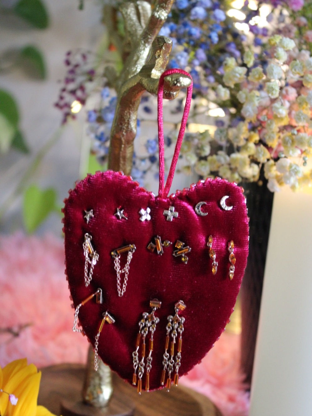 Free People Celestial Mix & Match Earring Set with Velvet Heart Holder - Picture 3 of 6